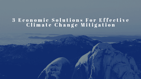 Effective Response to Climate Change: 3 Economic Changes That Countries Need to Make
